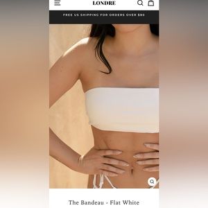 Londre “The Bandeau” Swim Top